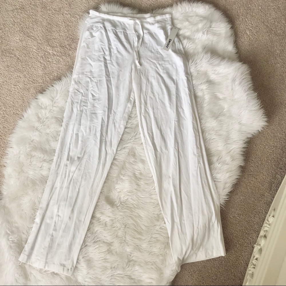 DKNY Lounge Pants - Size M (White)